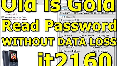Old is Gold GSM Aladdin Key v2 1.42 Itel 2160 remove password Without data loss