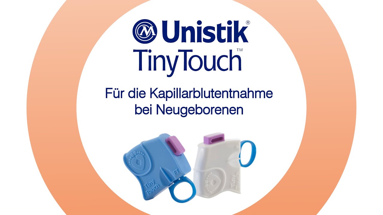 Sicherheitslanzette Unistik® TinyTouch™ - Fersenblutentnahme für das Neugeborenenscreening