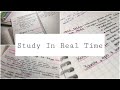 Study In Real Time | Motivation | Мотивация | Learn Languages With Me | Мой продуктивный день | ЗНО