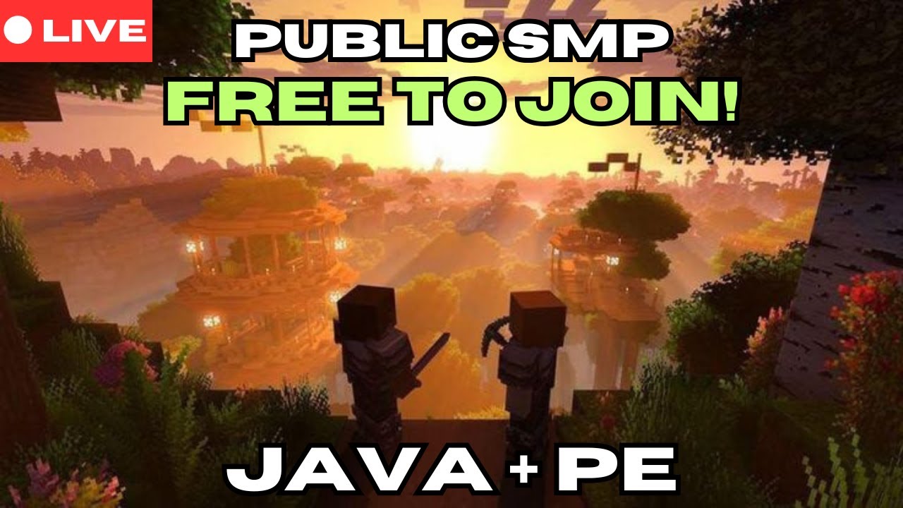 Minecraft Live | JAVA+PE | Anyone Can Join | DAY 7 - YouTube