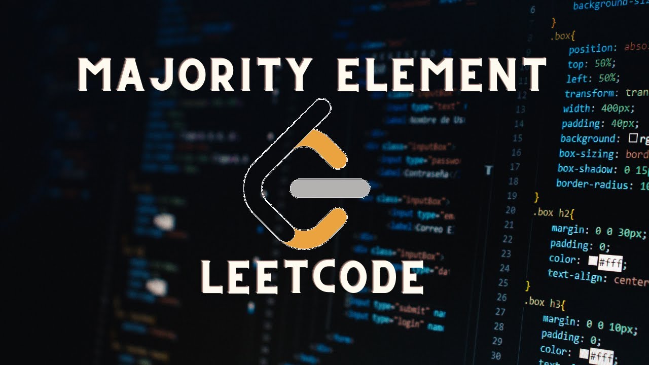 Majority element | Divide and Conquer | Leetcode 169 - YouTube