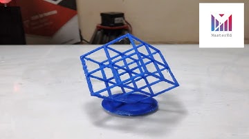 Lattice Cube 3D Printing Time Lapse [Tevo Black Widow]