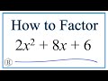 Factoring and Solving Equations