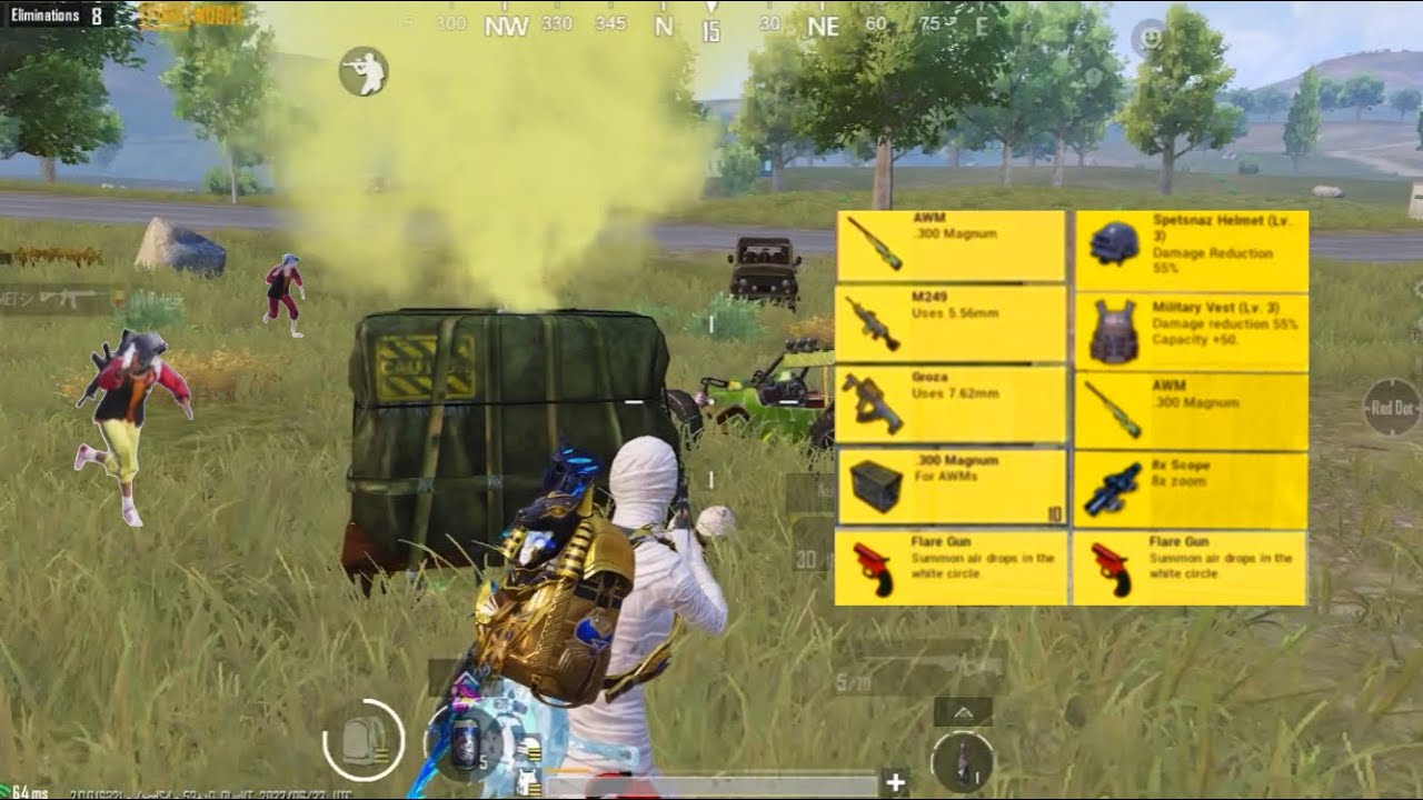 Omg!! I GOT FREE FLAREGUN😍Pubg Mobile