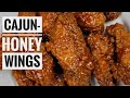 Spicy cajun honey wings