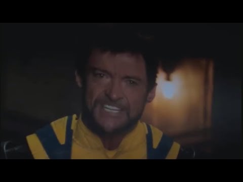 Deadpool & Wolverine (2024) | Wolverine curses the audience on Big Screen - AMC Theatre