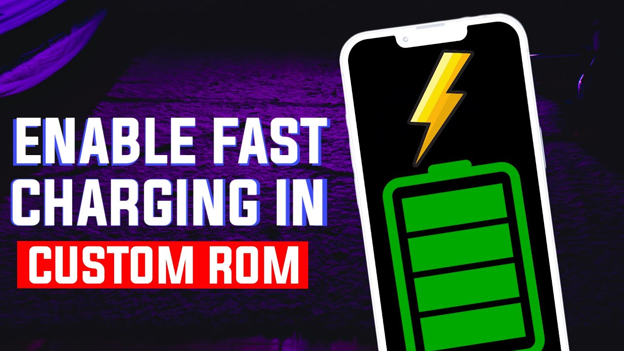 HOW TO ENABLE FAST CHARGING IN CUSTOM ROM MAGISK MODULE YouTube