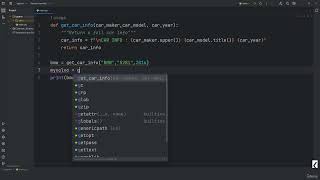 32  Returning Variable from Function