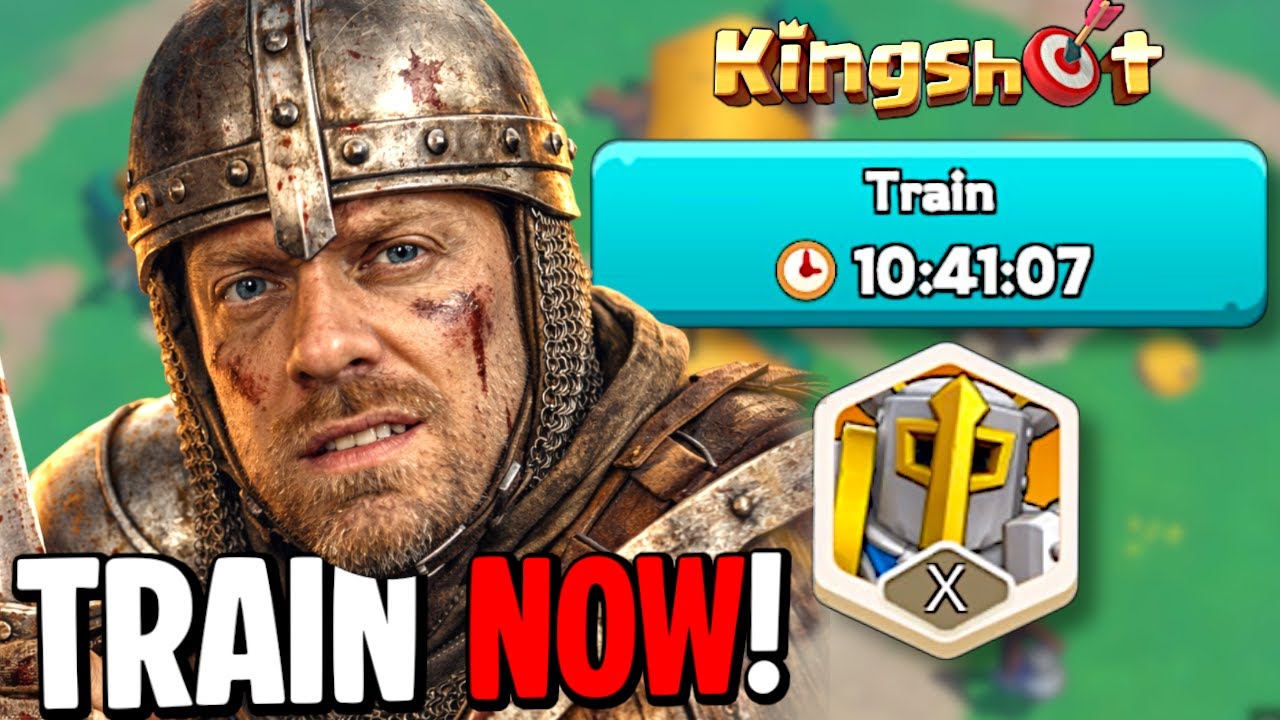 Обучайте войска таким образом СЕЙЧАС, чтобы быстро набрать силу в Кингшоте.