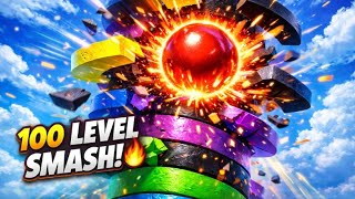 🔴 LIVE Stack Ball 😱 Breaking 100 Levels Non-Stop! screenshot 2