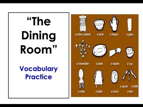 THE DINING ROOM "Ruang Makan" | Pembelajaran Bahasa Inggris Kelas 2 ...