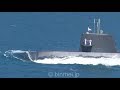 海上自衛隊 おやしお型潜水艦 佐世保湾にて / JMSDF Oyashio-class Submarine - 2018