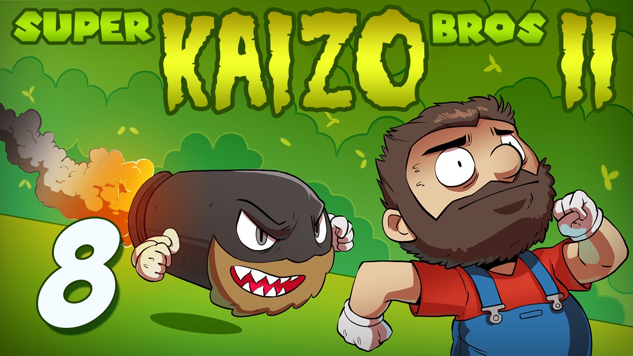 Kaizo Mario 2 | Let's Play Ep. 8 | Super Beard Bros.