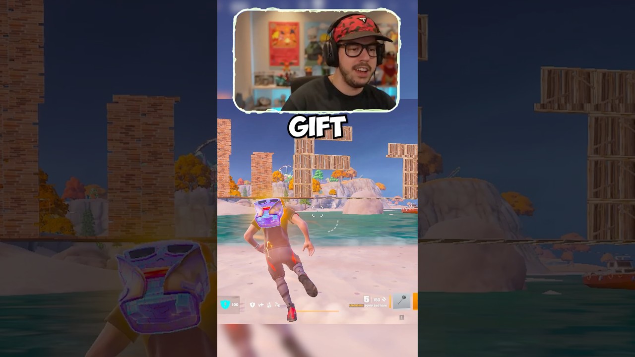 Stream Sniper Gives Me a Gift in Fortnite