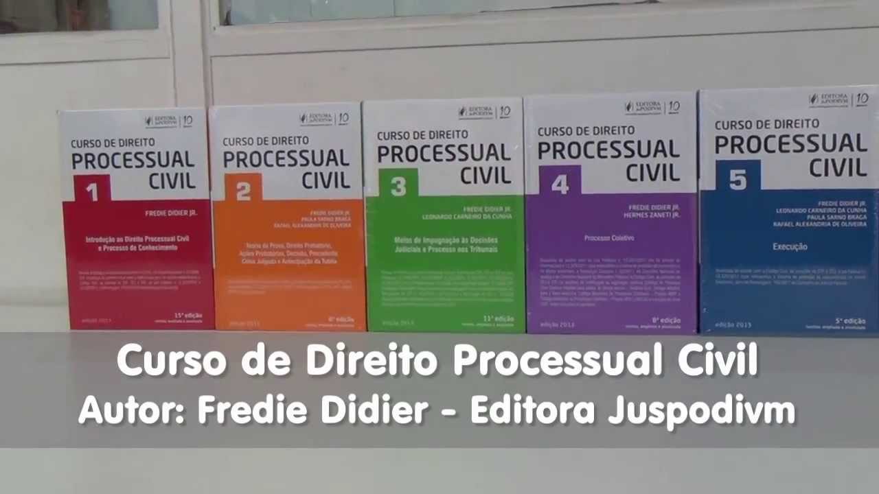 Curso de processo civil fredie didier