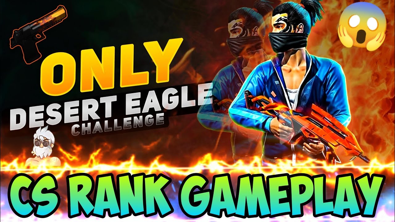 DOMINATING GRANDMASTER PLAYERS In CS RANK 😱 WITH ONLY DESERT EAGLE ...