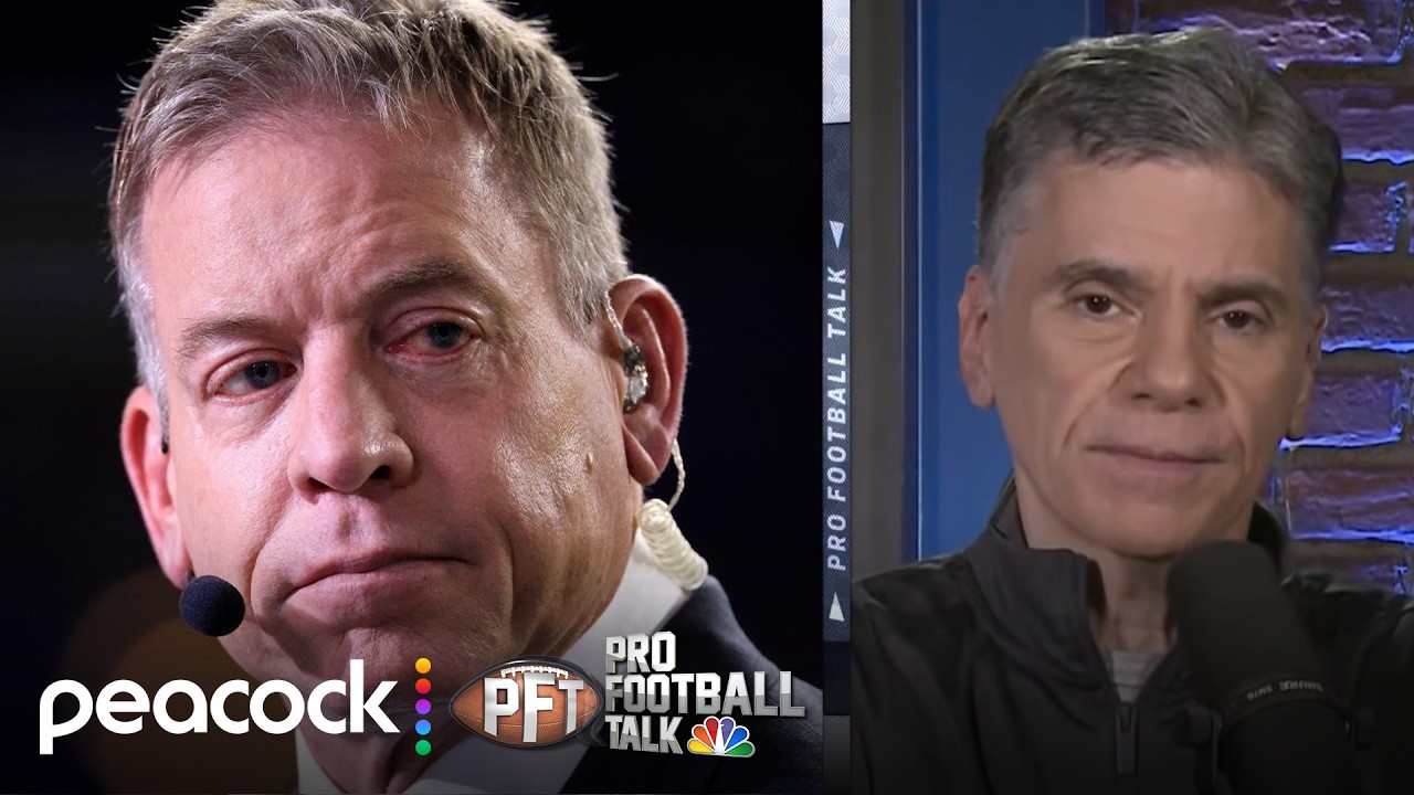 NFL must create 'real lines' with Troy Aikman - Mike Florio | Pro Football Talk | NFL on NBC
