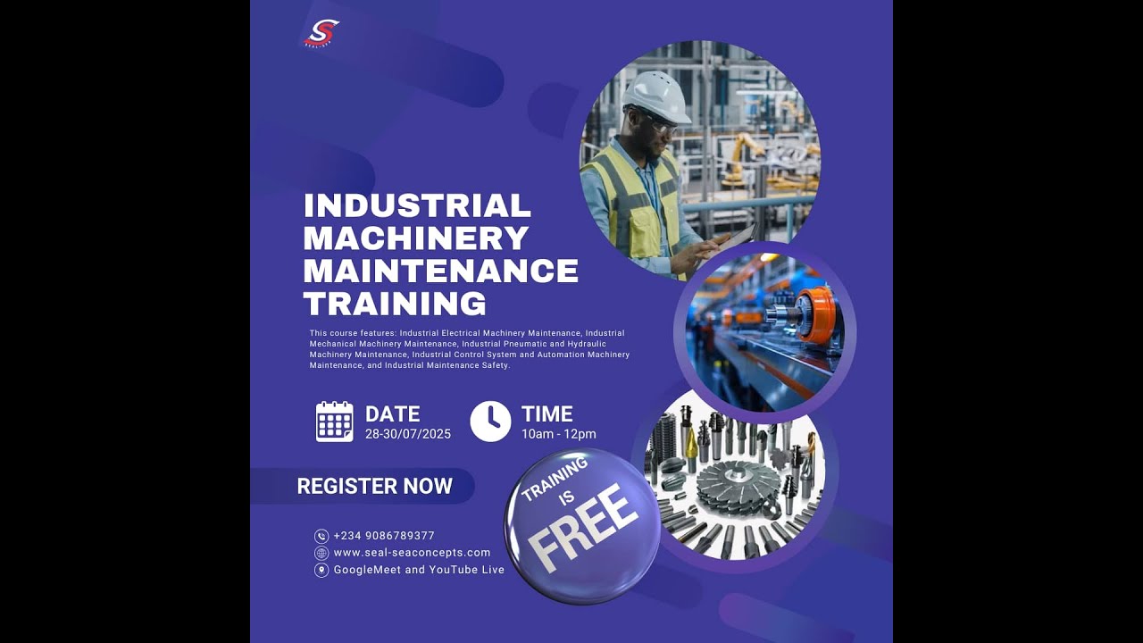 Industrial Machinery Maintenance (B5 class 3)