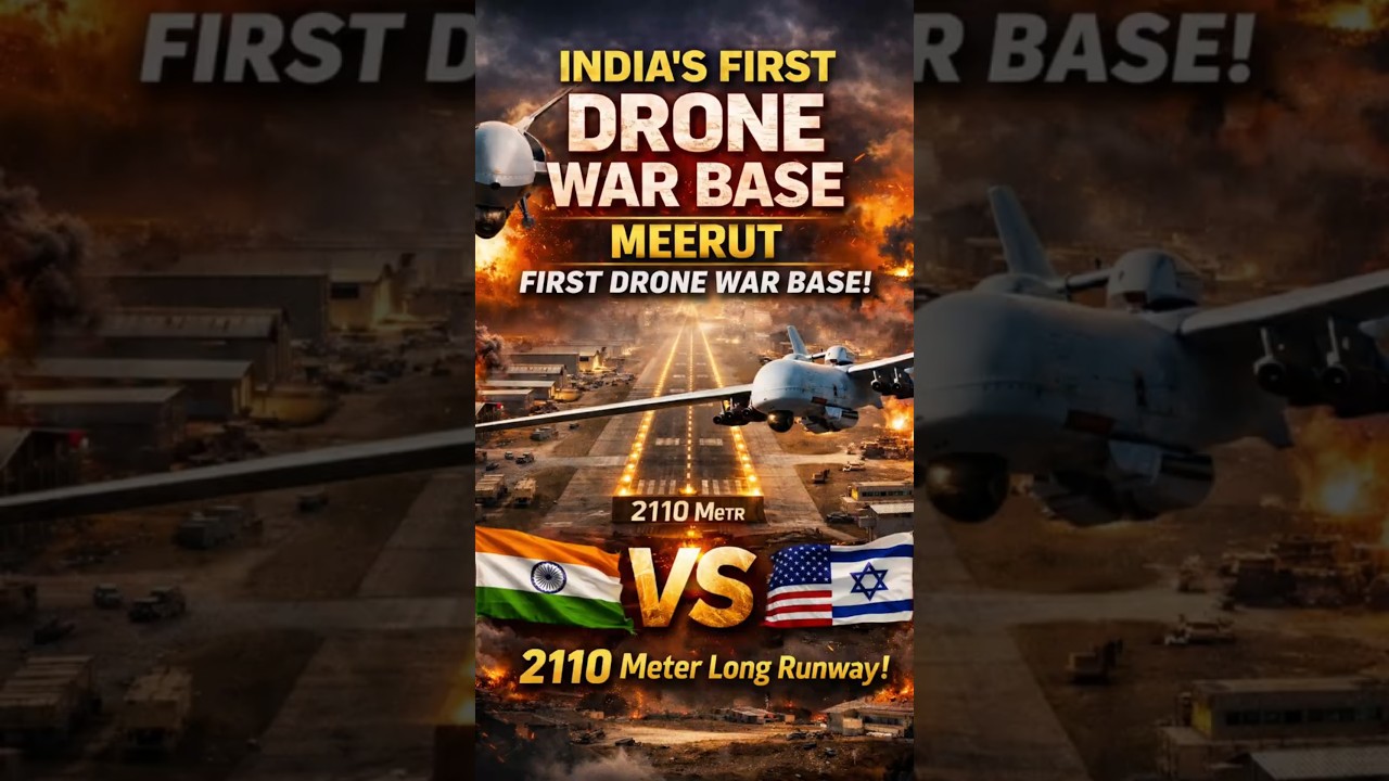 INDIA’S FIRST DRONE WAR BASE