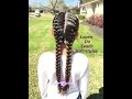 2 French Braids from Start to Finish