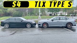 2024 Acura TLX Type S VS 2024 Audi S4!