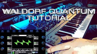 Waldorf Quantum tutorial