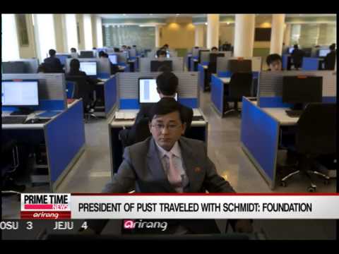 "Google Delegation" Visits Kim Il Sung University [Arirang News]