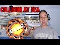 CRUISE SHIP COLLIDES AT SEA WITH FISHING BOAT - CRUISE NEWS