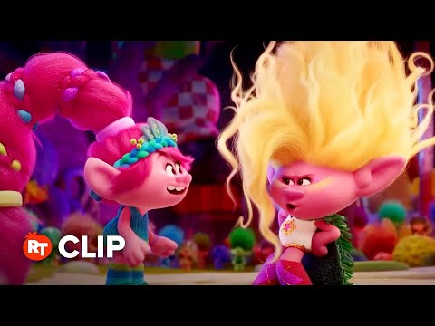 Trolls Band Together Movie Clip - Poppy Meets Viva (2023)