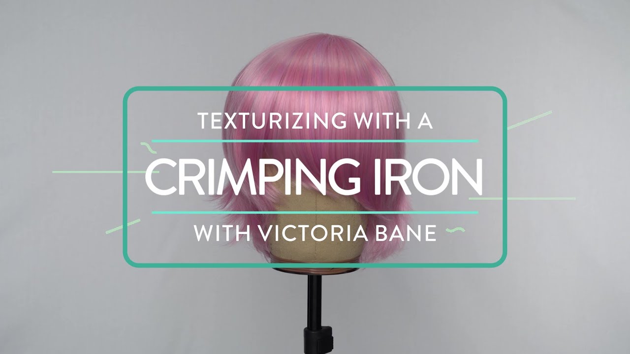 Wig Tutorial: Creating Texture with a Crimping Iron