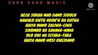 Lirik Lagu Nias ELEFU || Hikayat Manao #lagunias #niasisland #niasmusik #karaokenias