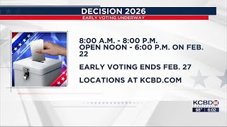 Early voting underway in Lubbock County