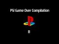 PS1 Game Over Compilation - B
