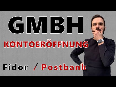 Geschäftskonto GmbH UG - Erfahrungsbericht für Fidor Bank und Postbank