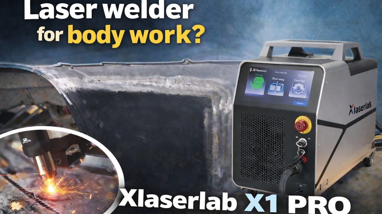 Xlaserlab X1 PRO: низкое тепловыделение для кузовного ремонта!