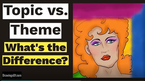 Topic vs  Theme: Illustrated Lesson on the Difference