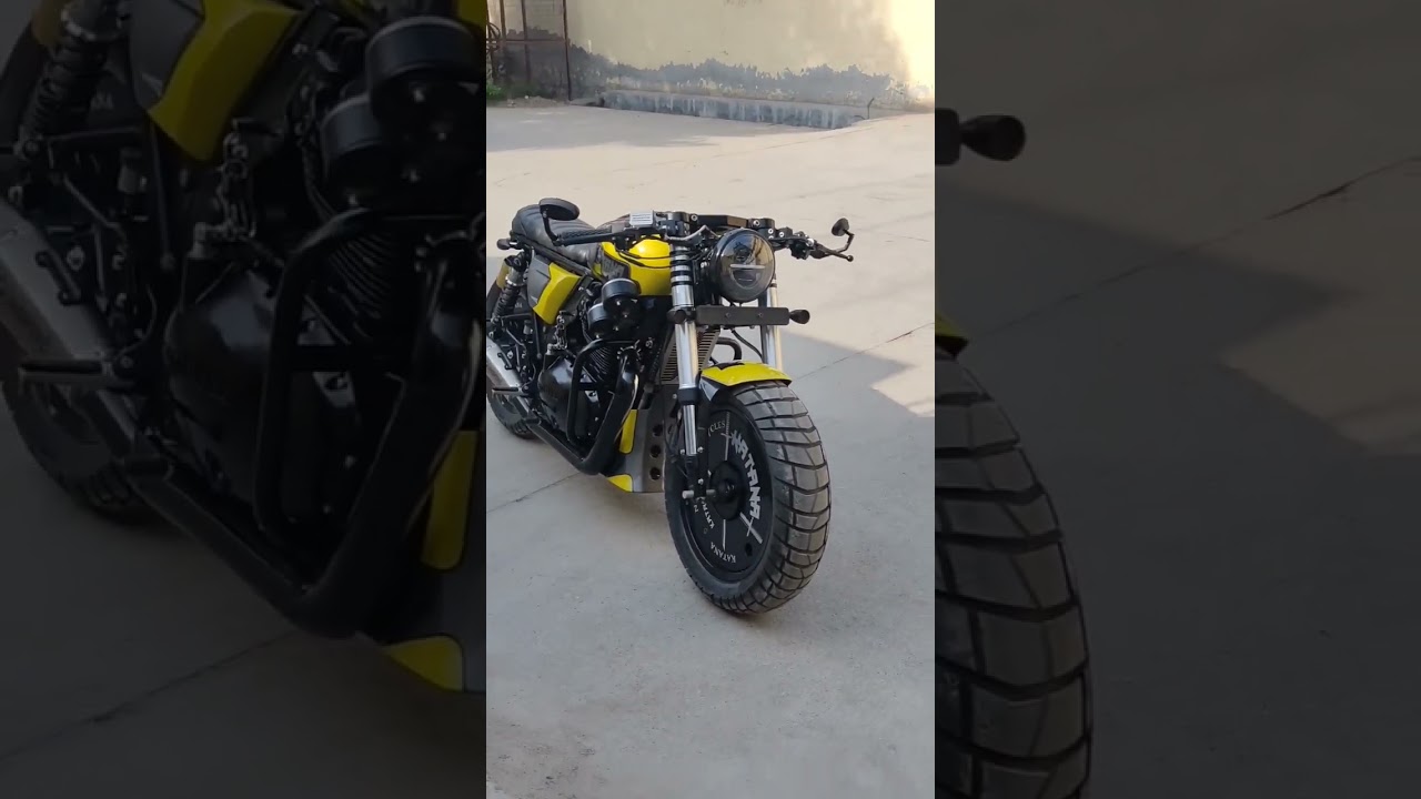 royal Enfield 650 cc full modified# neev motorcycle