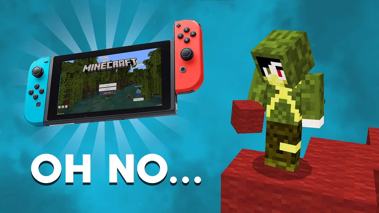 Minecraft on Nintendo Switch is BAD. - YouTube