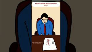 He is tired too but wants some..#shorts#shortsfeed#animation#2d#emotional#cricket