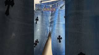 #chromehearts #jeans #levis #haul