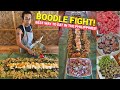 GIANT BEACH HOME BOODLE FIGHT - Philippines Best Way To Eat! (BecomingFilipino Family)