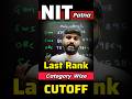 NIT Patna🤯 Cut Off Rank JOSAA/CSAB Counselling 2026 | NIT Patna Cut Off 2026 | NIT Patna Placements