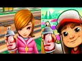 Subway Princess runner Subway surfers Bali Map Comparison