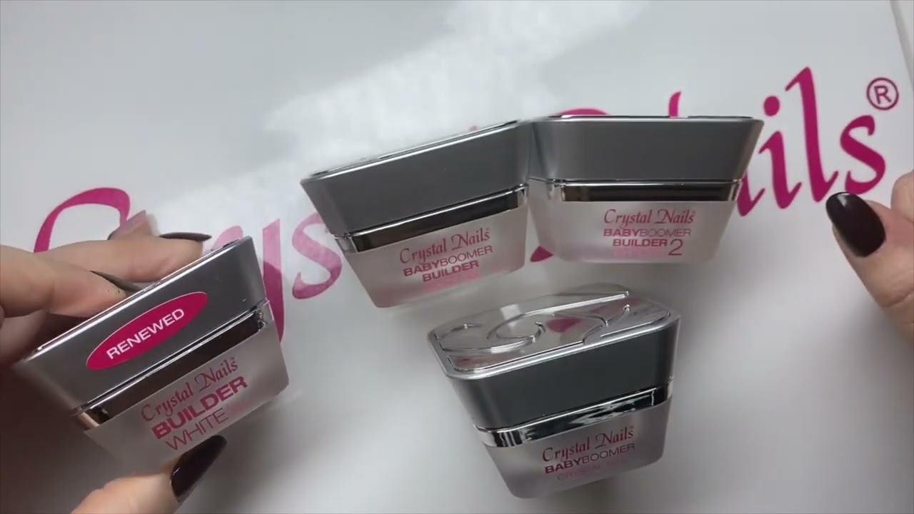 I Builder White Crystal Nails con Ilaria Gaudenti