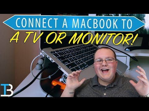 How To Connect a MacBook to A TV or Monitor