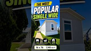 Most Popular Single Wide?! 👀 3 Bed 2 Bath Anniversary A Home Tour #hometour #housetour #shortsvideo