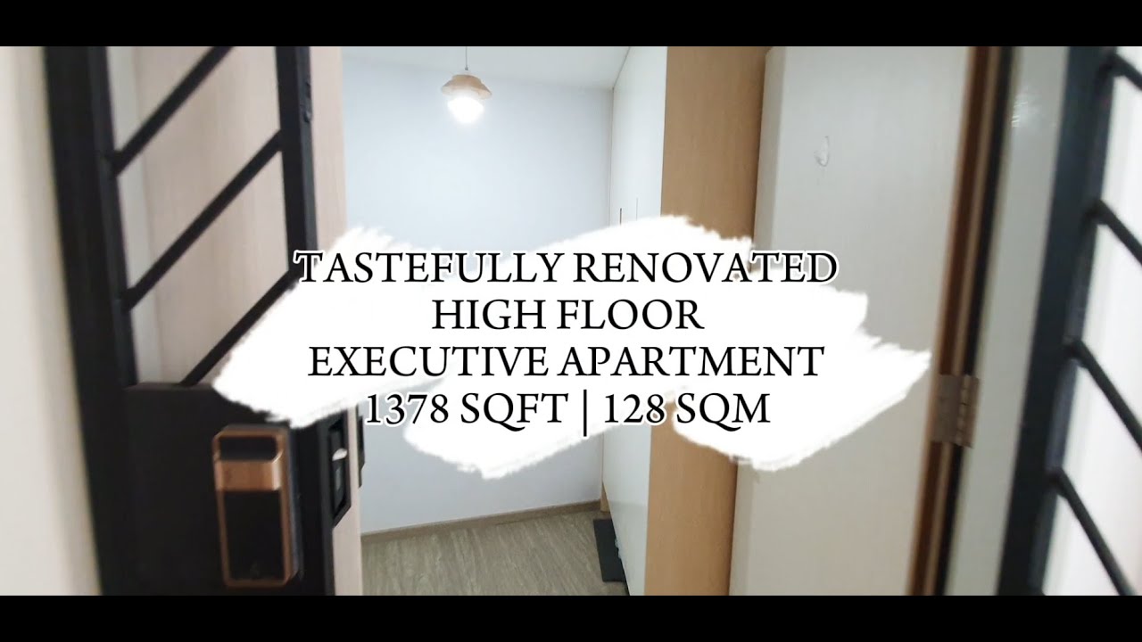(For Sale) 474 Segar Rd Executive Apartment HDB 1378sqft | 128sqm