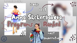 Every Anna Shcherbakova Program Ranked - In Love In Figure Skating