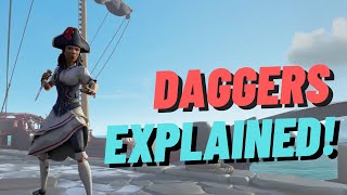 Daggers Explained  Sea Of Thieves Season 12 #seaofthieves #bemorepirate