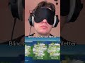 Blind Reaction auf die Wettervorhersage